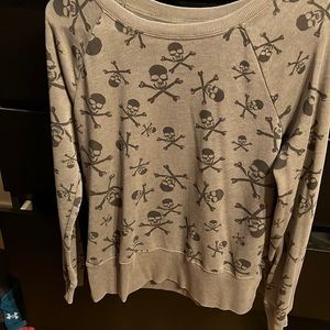 Skull crewneck sweatshirt